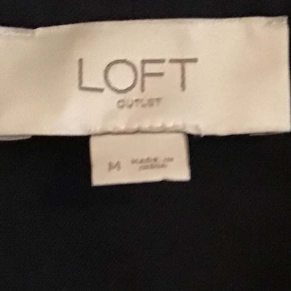 Loft pleated faux wrap top - Picture 5 of 7